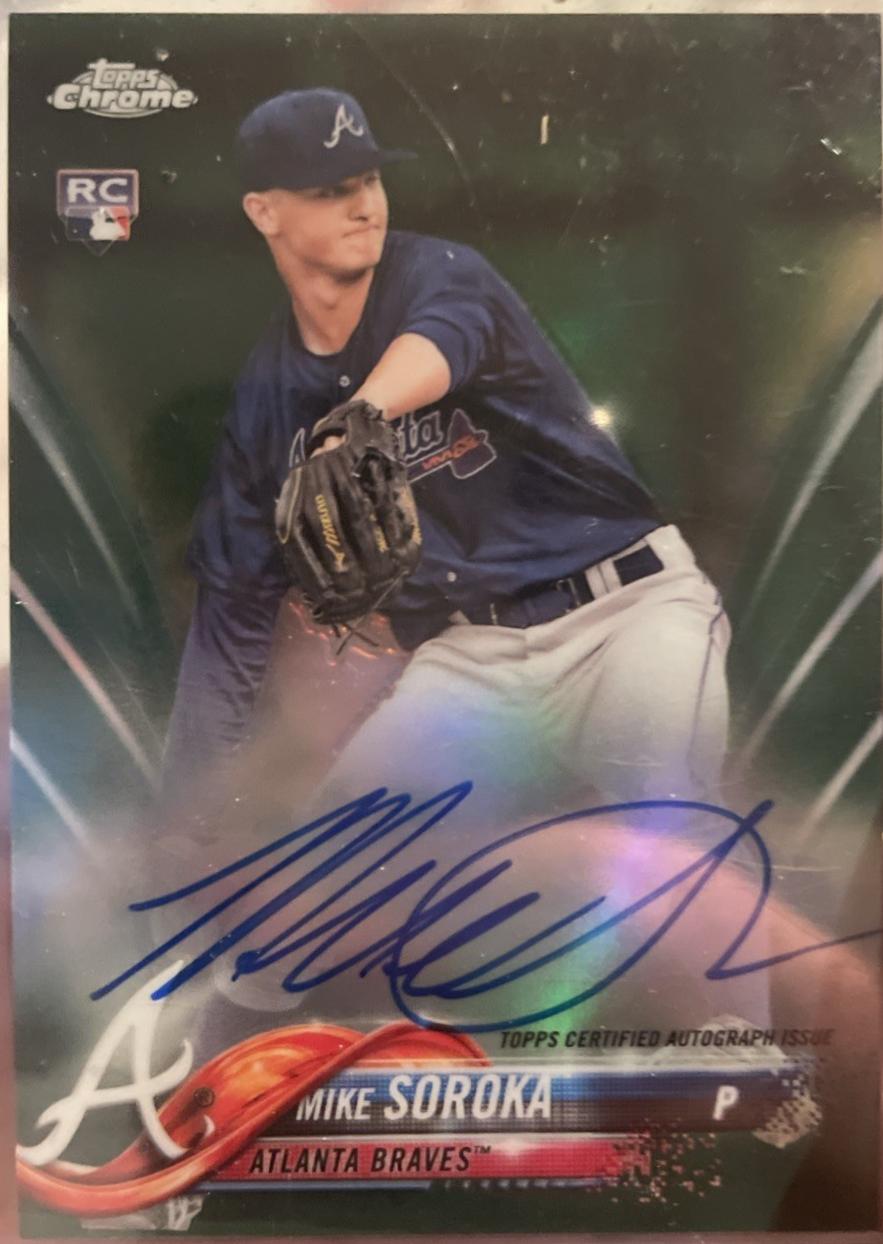 Mike Soroka [Green Refractor] #RA-MS