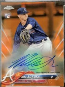 Mike Soroka [Orange Refractor] #RA-MS