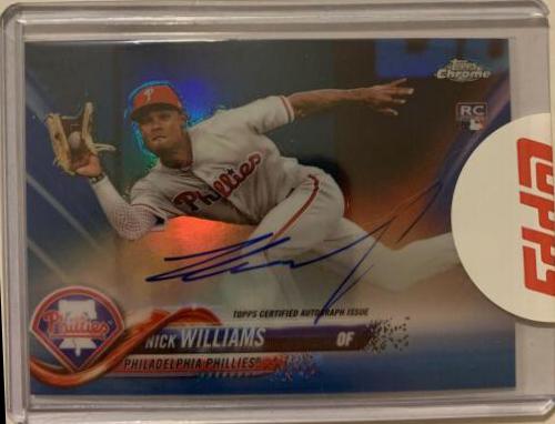 Nick Williams [Blue Refractor] #RA-NW