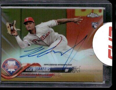 Nick Williams [Gold Refractor] #RA-NW