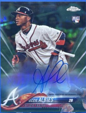 Ozzie Albies [Green Refractor] #RA-OA