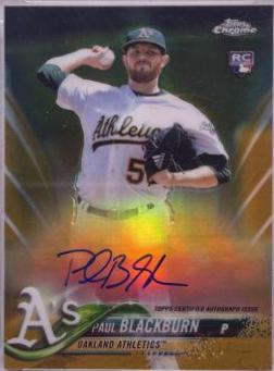 Paul Blackburn [Gold Wave Refractor] #RA-PB