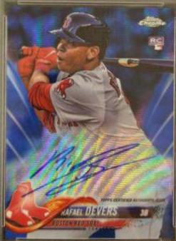 Rafael Devers [Blue Wave Refractor] #RA-RD