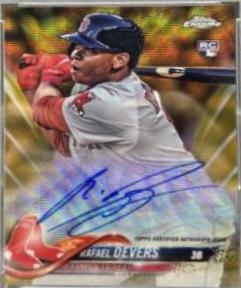 Rafael Devers [Gold Wave Refractor] #RA-RD