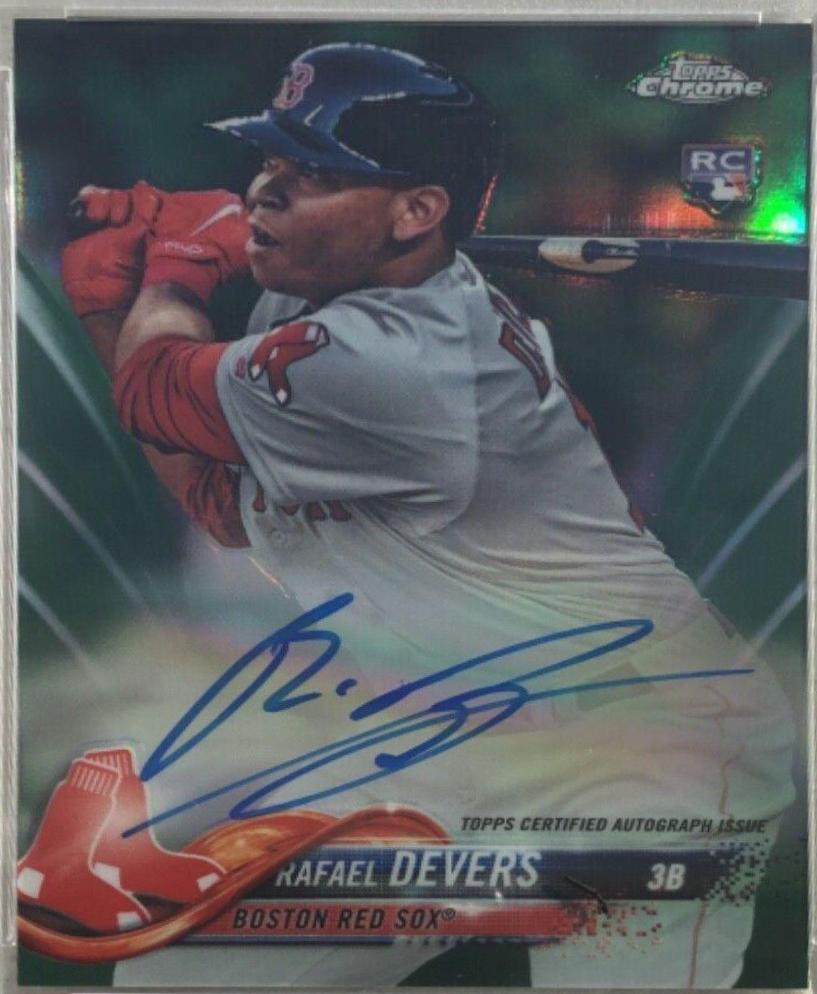 Rafael Devers [Green Refractor] #RA-RD