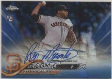 Reyes Moronta [Blue Wave Refractor] #RA-RMO