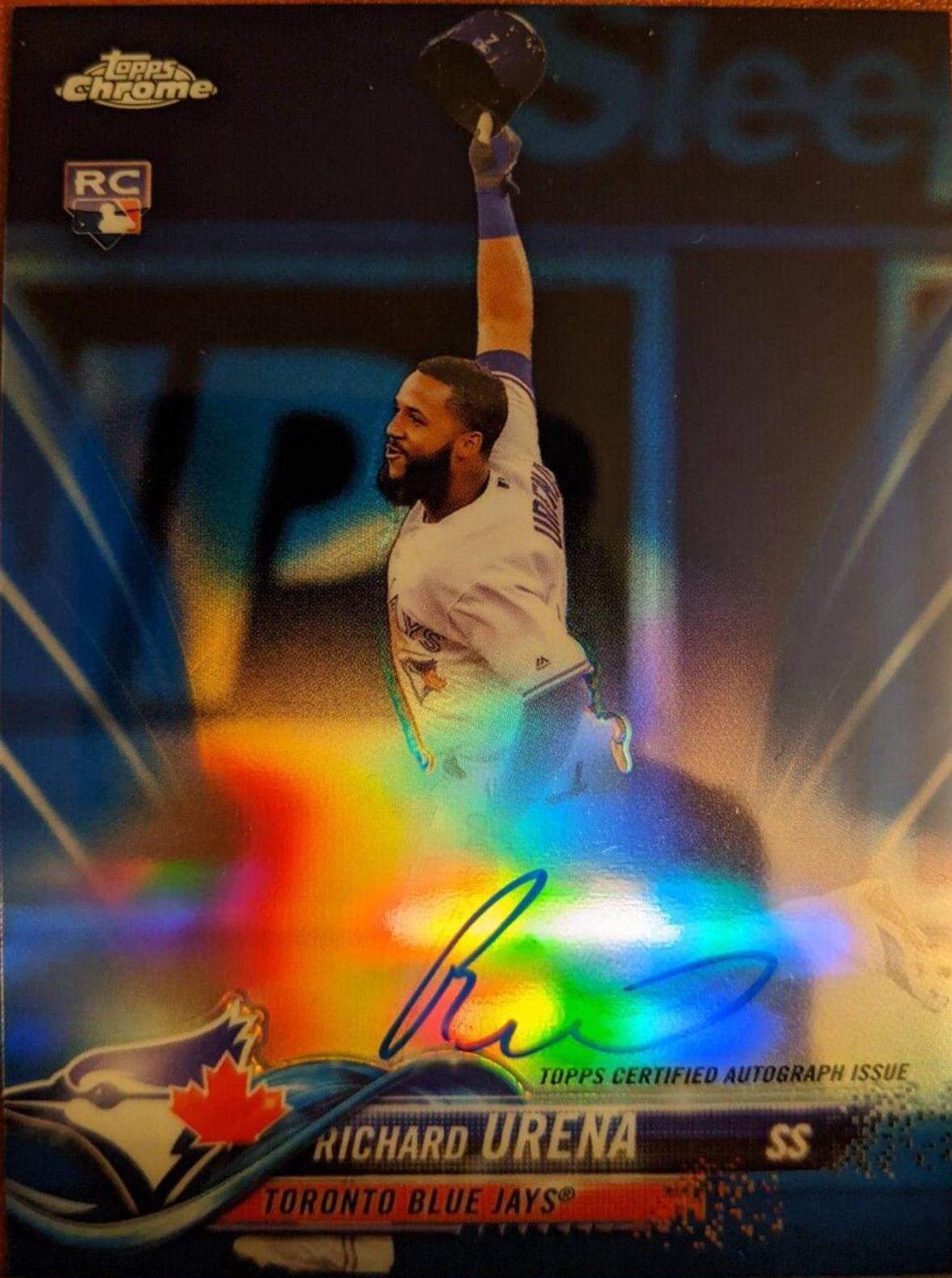 Richard Urena [Blue Refractor] #RA-RU