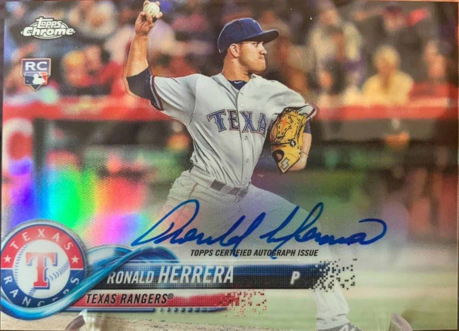 Ronald Herrera [Refractor] #RA-RHE