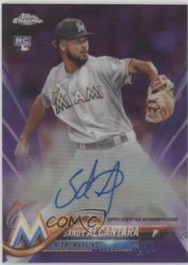 Sandy Alcantara [Purple Refractor] #RA-SA