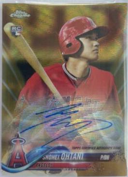 Shohei Ohtani [Gold Wave Refractor] #RA-SO
