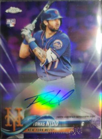 Tomas Nido [Purple Refractor] #RA-TN