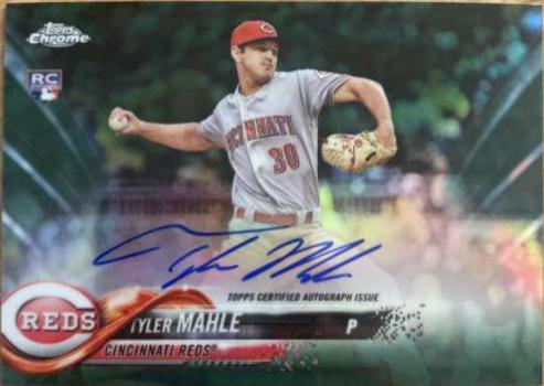 Tyler Mahle [Green Refractor] #RA-TM