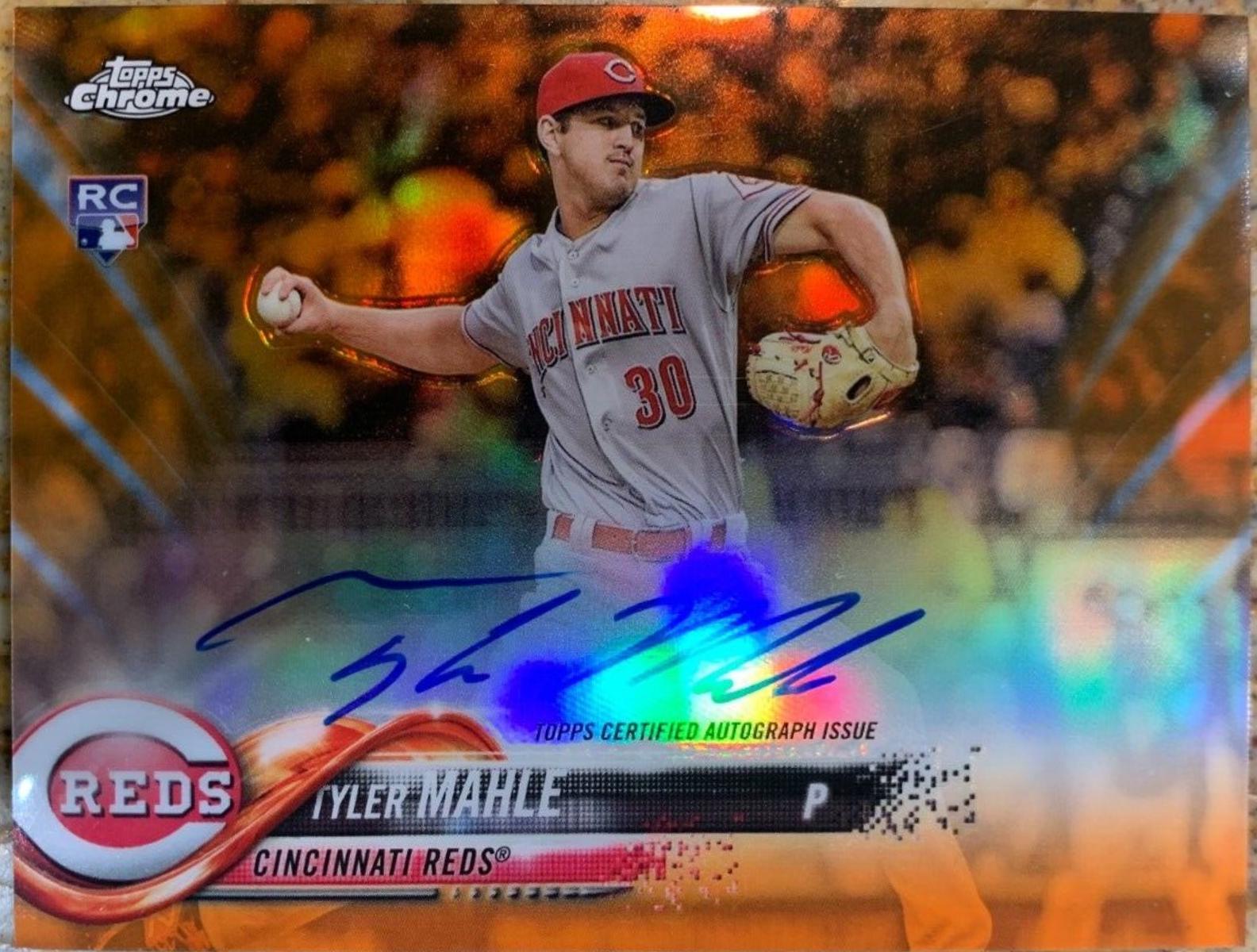Tyler Mahle [Orange Refractor] #RA-TM
