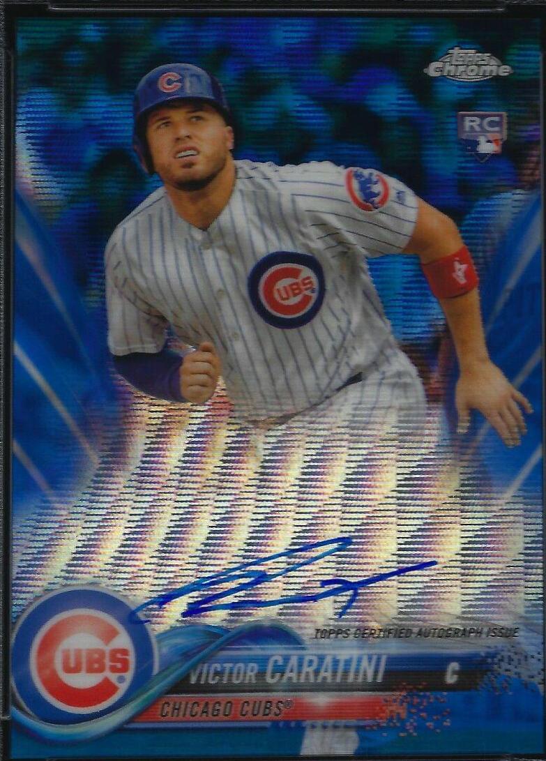 Victor Caratini [Blue Wave Refractor] #RA-VC