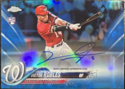 Victor Robles [Blue Refractor] #RA-VR