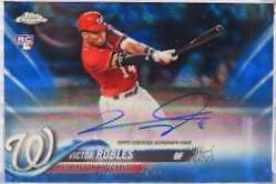 Victor Robles [Blue Wave Refractor] #RA-VR