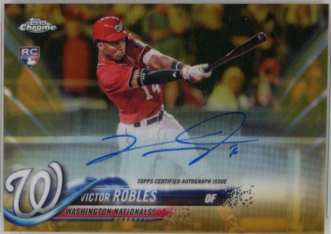 Victor Robles [Gold Refractor] #RA-VR