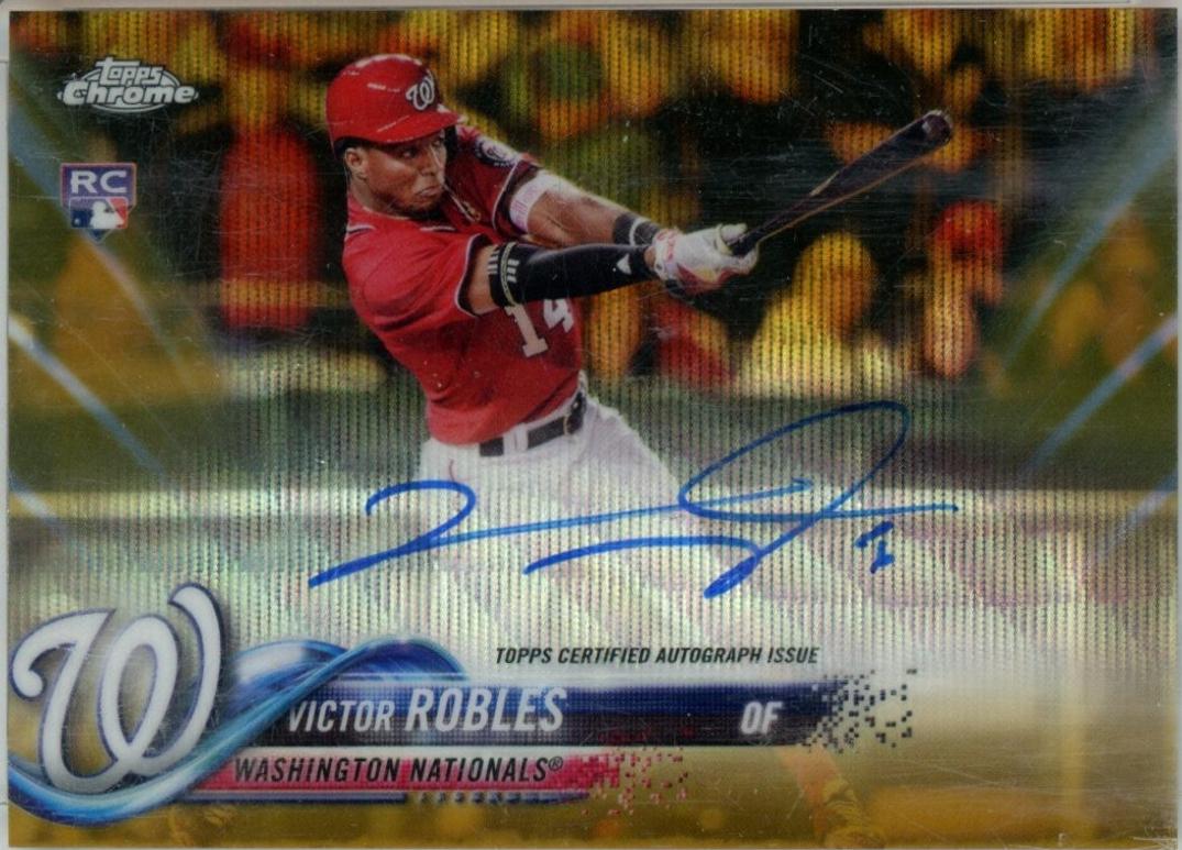 Victor Robles [Gold Wave Refractor] #RA-VR
