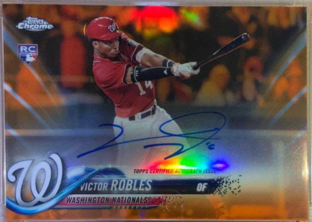 Victor Robles [Orange Refractor] #RA-VR