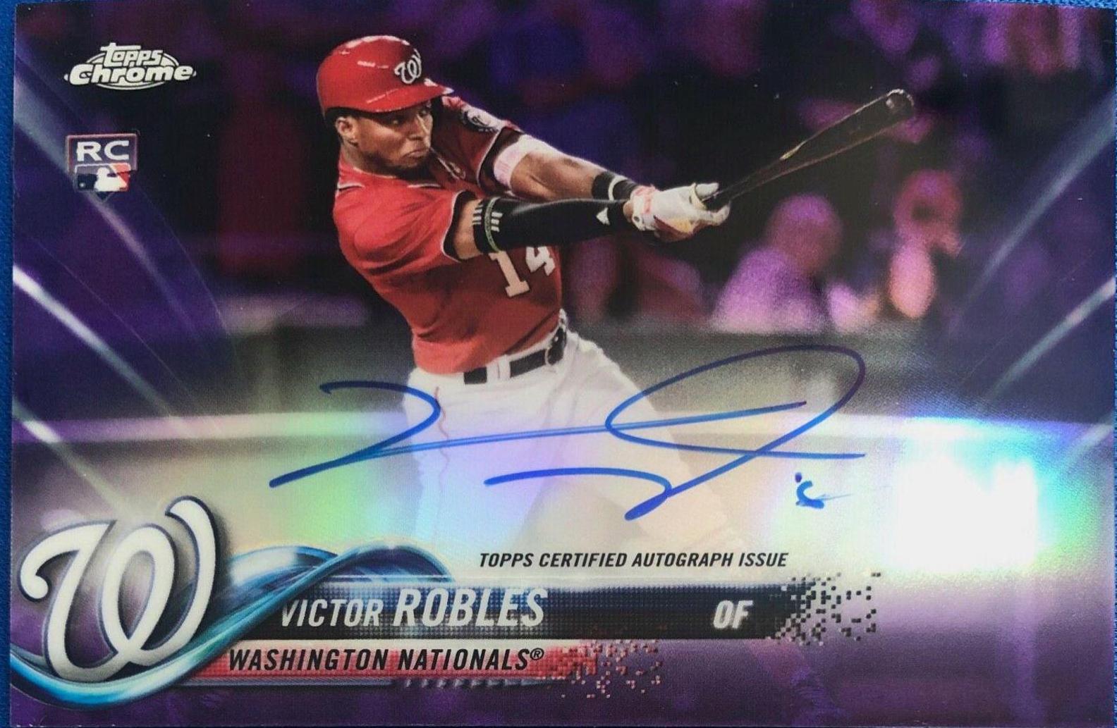 Victor Robles [Purple Refractor] #RA-VR