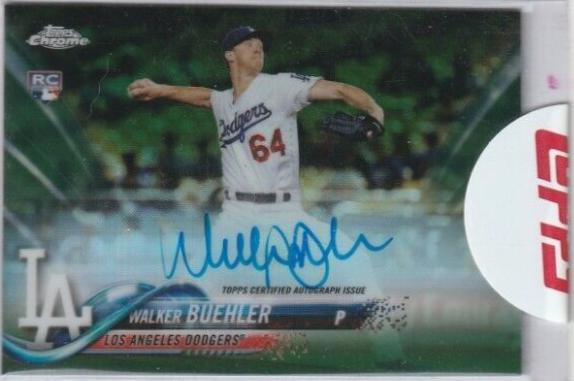 Walker Buehler [Green Refractor] #RA-WB