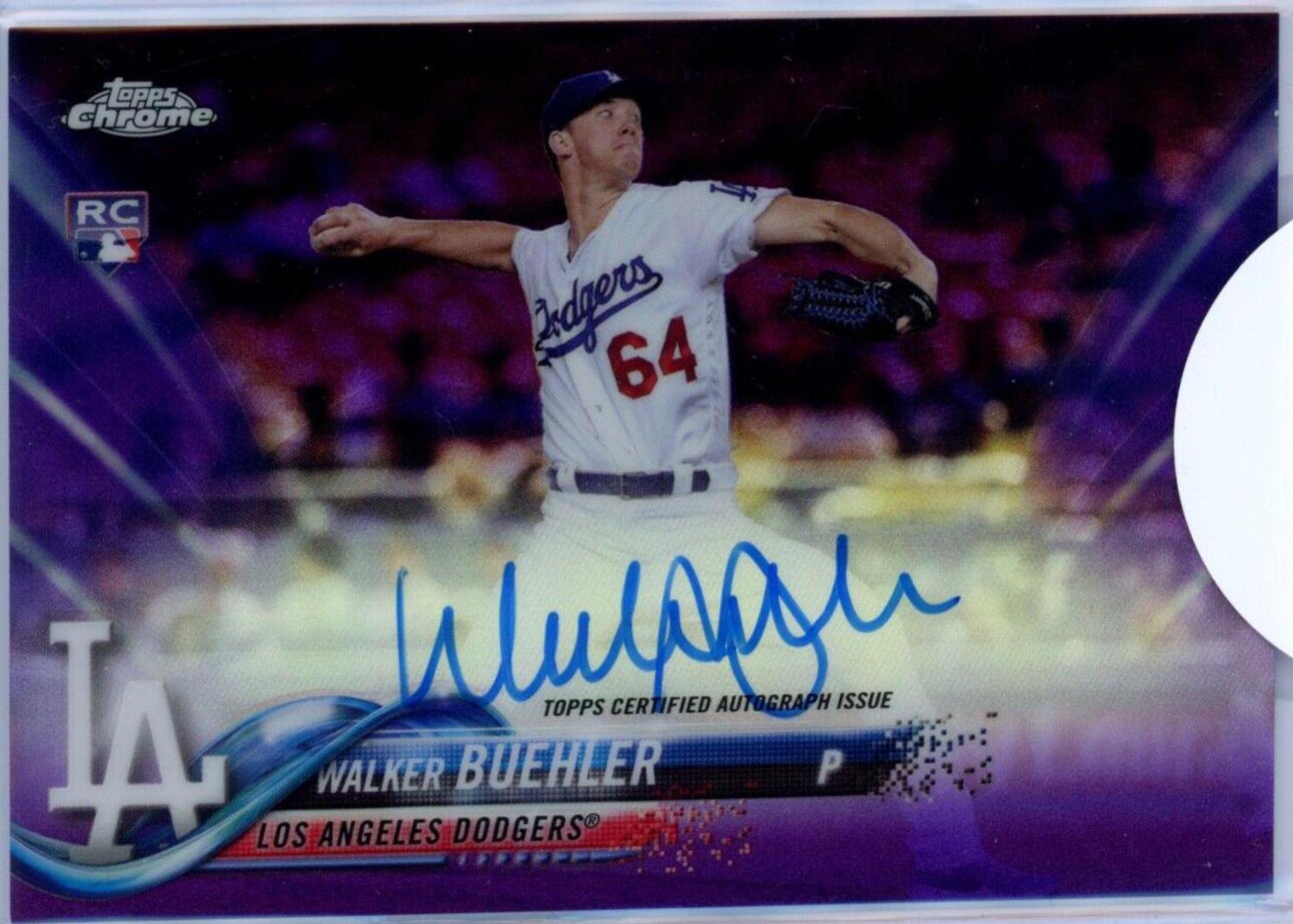 Walker Buehler [Purple Refractor] #RA-WB