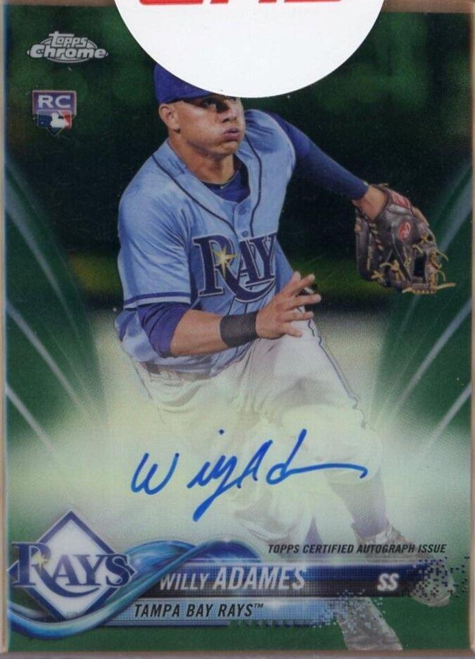 Willy Adames [Green Refractor] #RA-WA