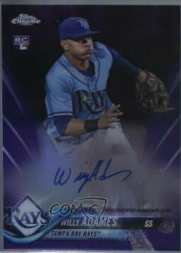 Willy Adames [Purple Refractor] #RA-WA