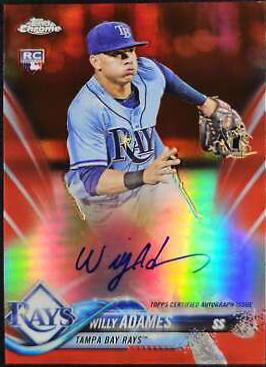 Willy Adames [Red Refractor] #RA-WA