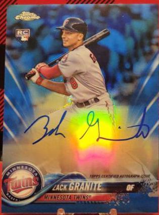 Zack Granite [Blue Refractor] #RA-ZG