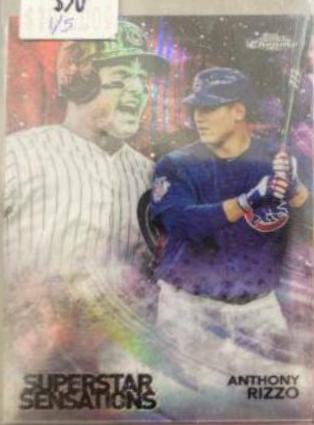 Anthony Rizzo [Red Refractor] #SS-9