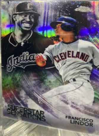 Francisco Lindor [Orange Refractor] #SS-8