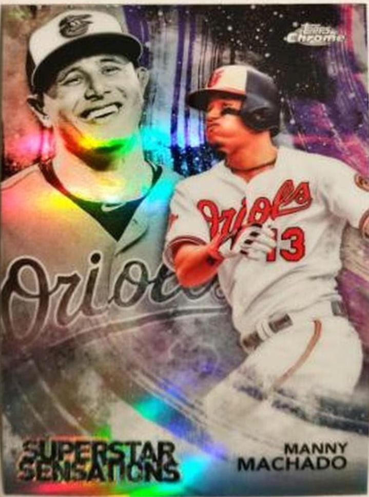 Manny Machado [Orange Refractor] #SS-2