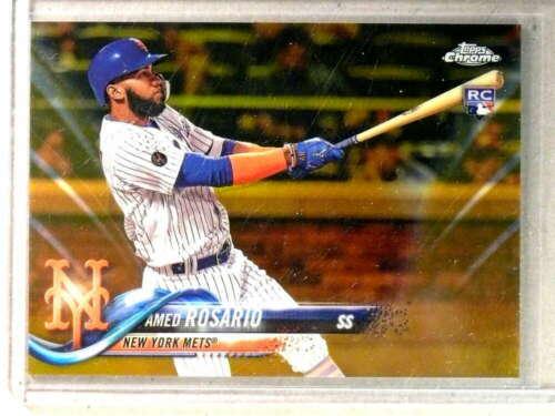 Amed Rosario [Gold Refractor] #HMT29