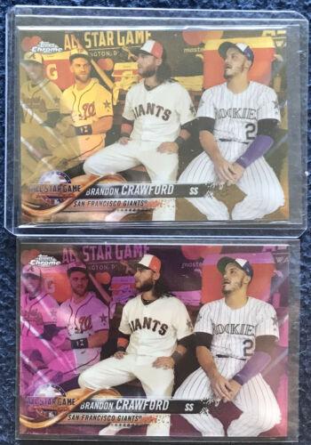 Brandon Crawford [Pink Refractor] #HMT67