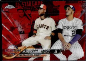 Brandon Crawford [Red Refractor] #HMT67