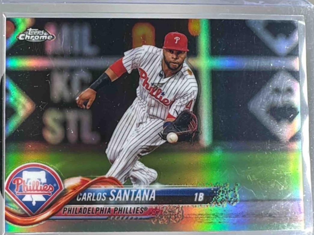 Carlos Santana [Refractor] #HMT43