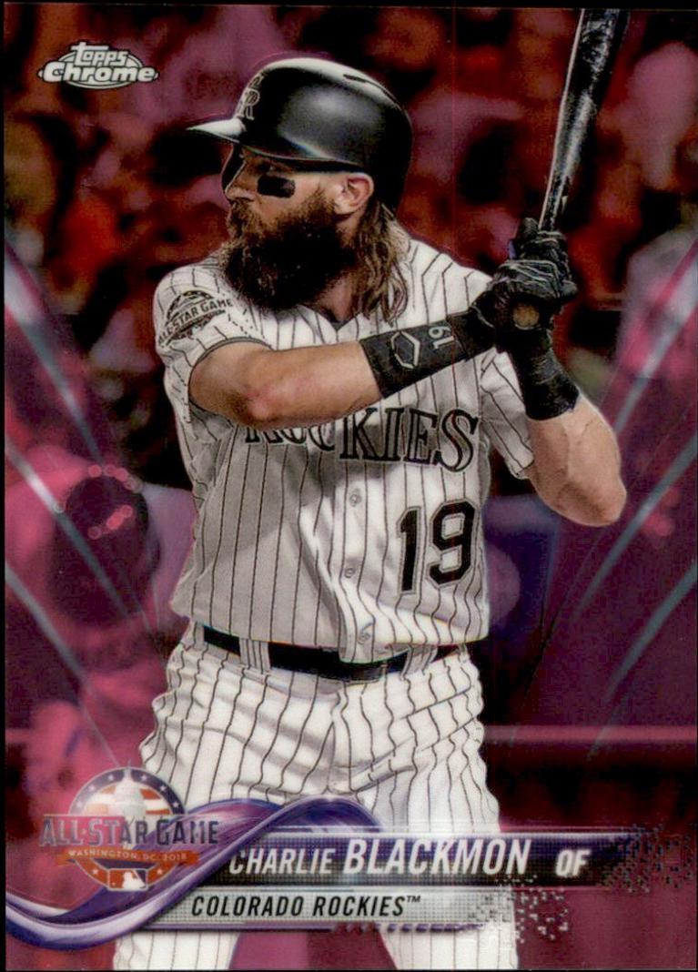 Charlie Blackmon [Pink Refractor] #HMT96