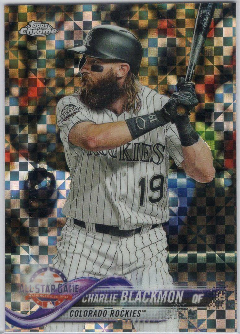 Charlie Blackmon [Xfractor] #HMT96