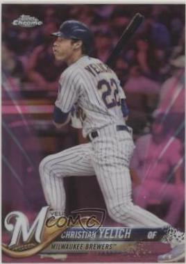 Christian Yelich [Pink Refractor] #HMT47