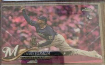 Freddy Peralta [Pink Refractor] #HMT93