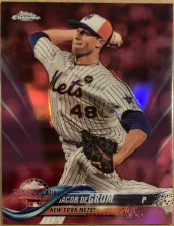 Jacob deGrom [Pink Refractor] #HMT78
