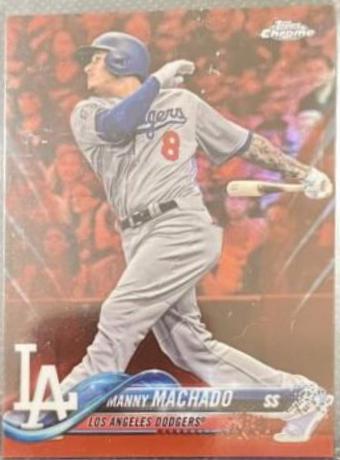 Manny Machado [Red Refractor] #HMT97