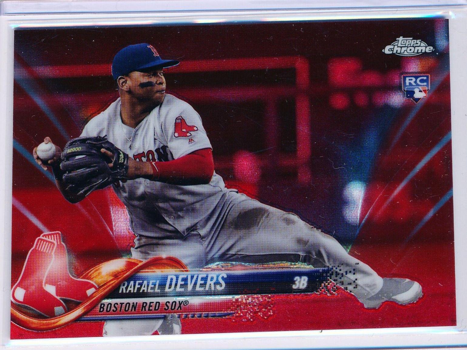 Rafael Devers [Red Refractor] #HMT23
