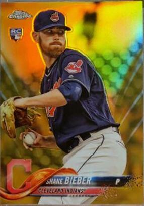 Shane Bieber [Gold Refractor] #HMT59