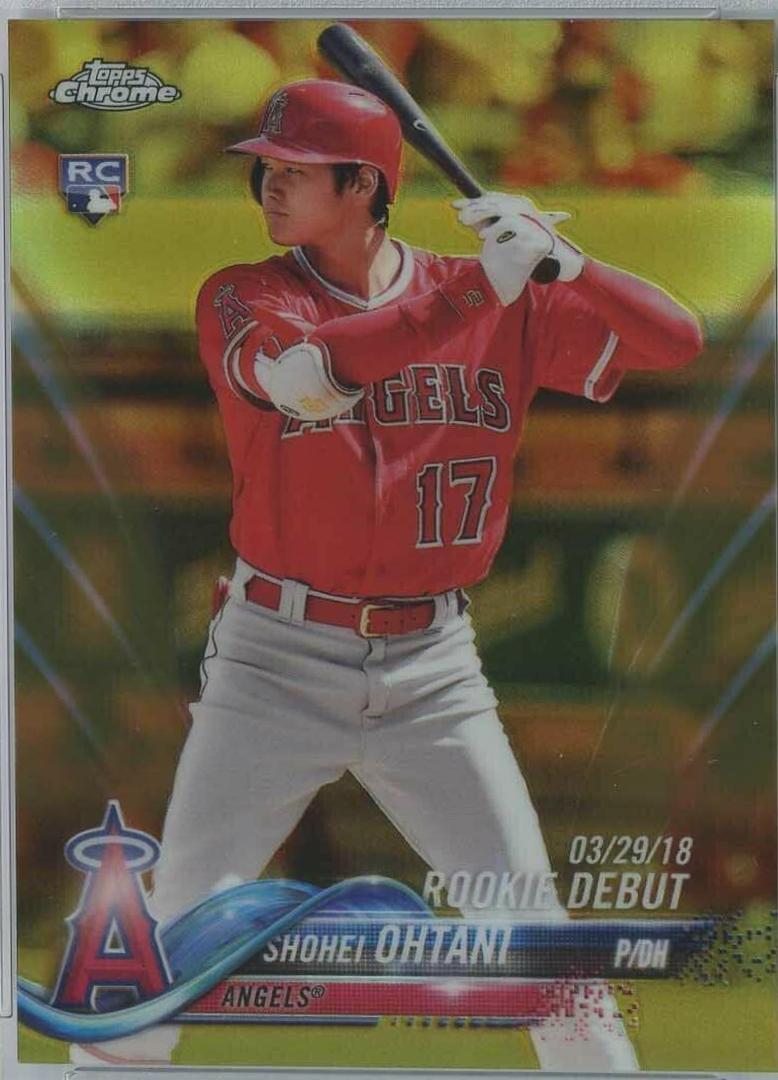 Shohei Ohtani [Gold Refractor] #HMT32