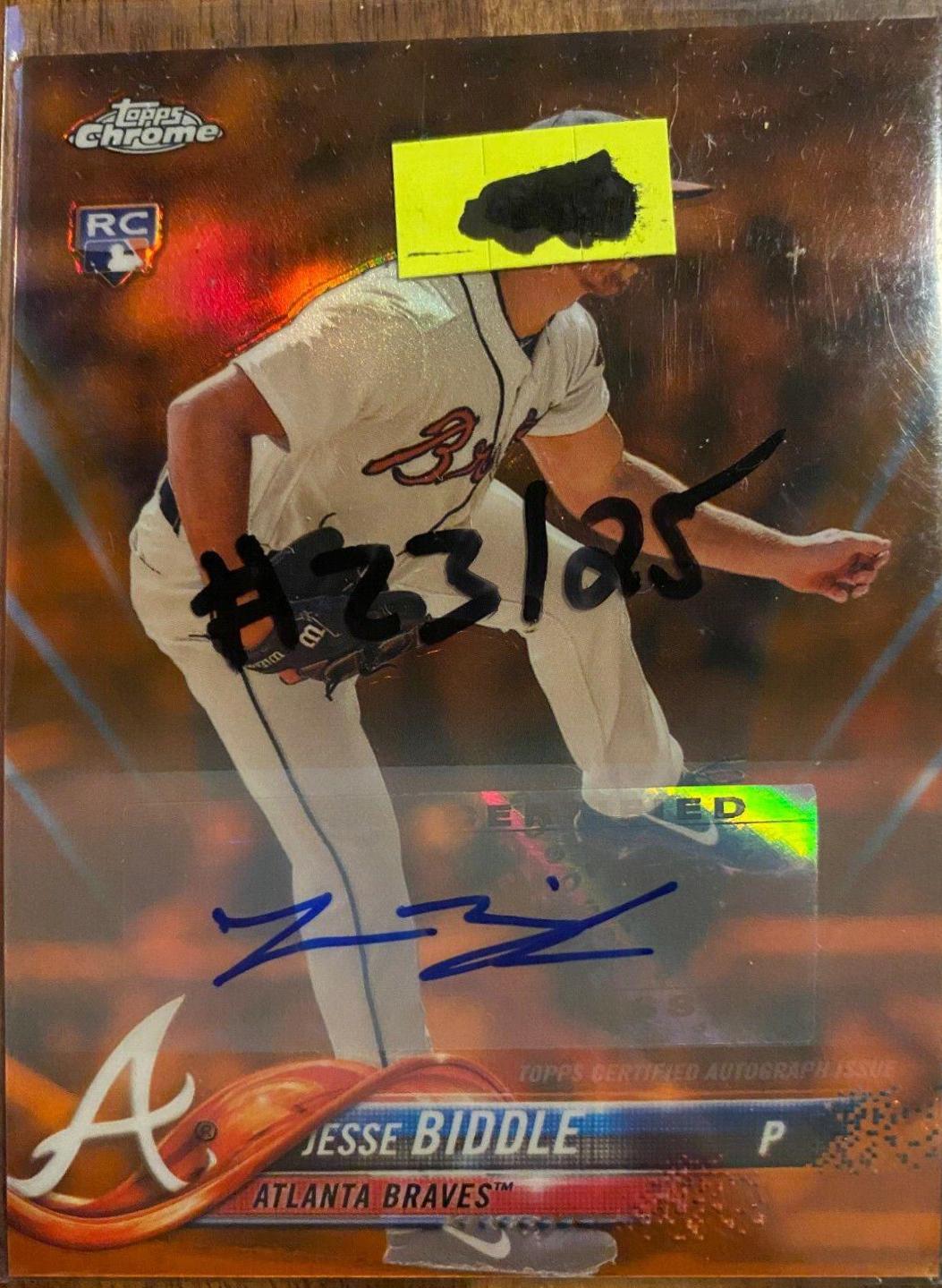 Jesse Biddle [Orange Refractor] #JE