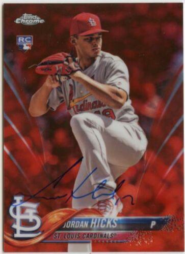 Jordan Hicks [Red Refractor] #JOH