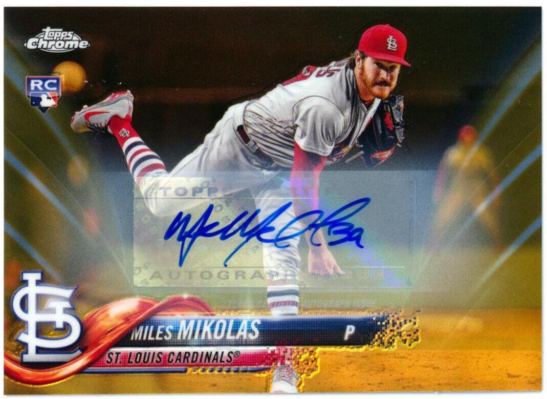Miles Mikolas [Gold Refractor] #MMI