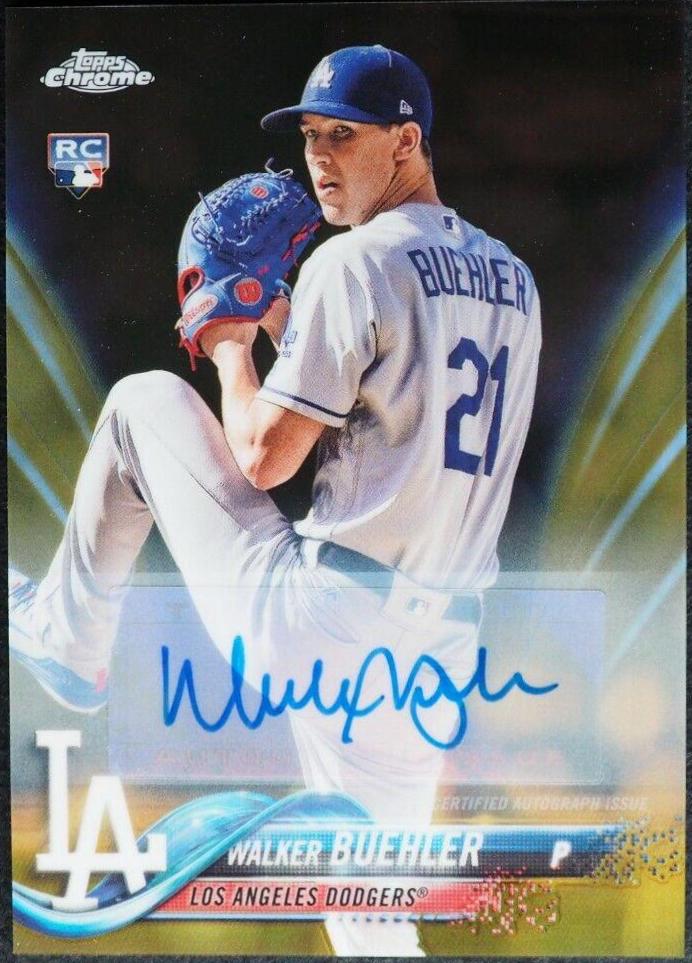 Walker Buehler [Gold Refractor] #WB